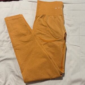 NVGTN M Orange Contour Leggings